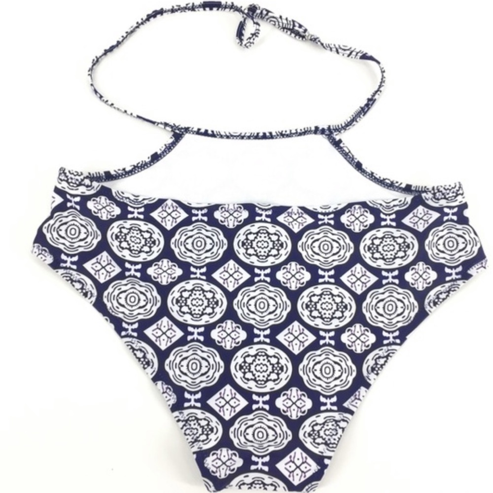 BOHO print bikini bottom